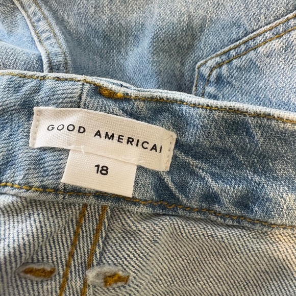 Good American Light Wash Denim Jeans Women’s 18 High Rise - Picture 5 of 5